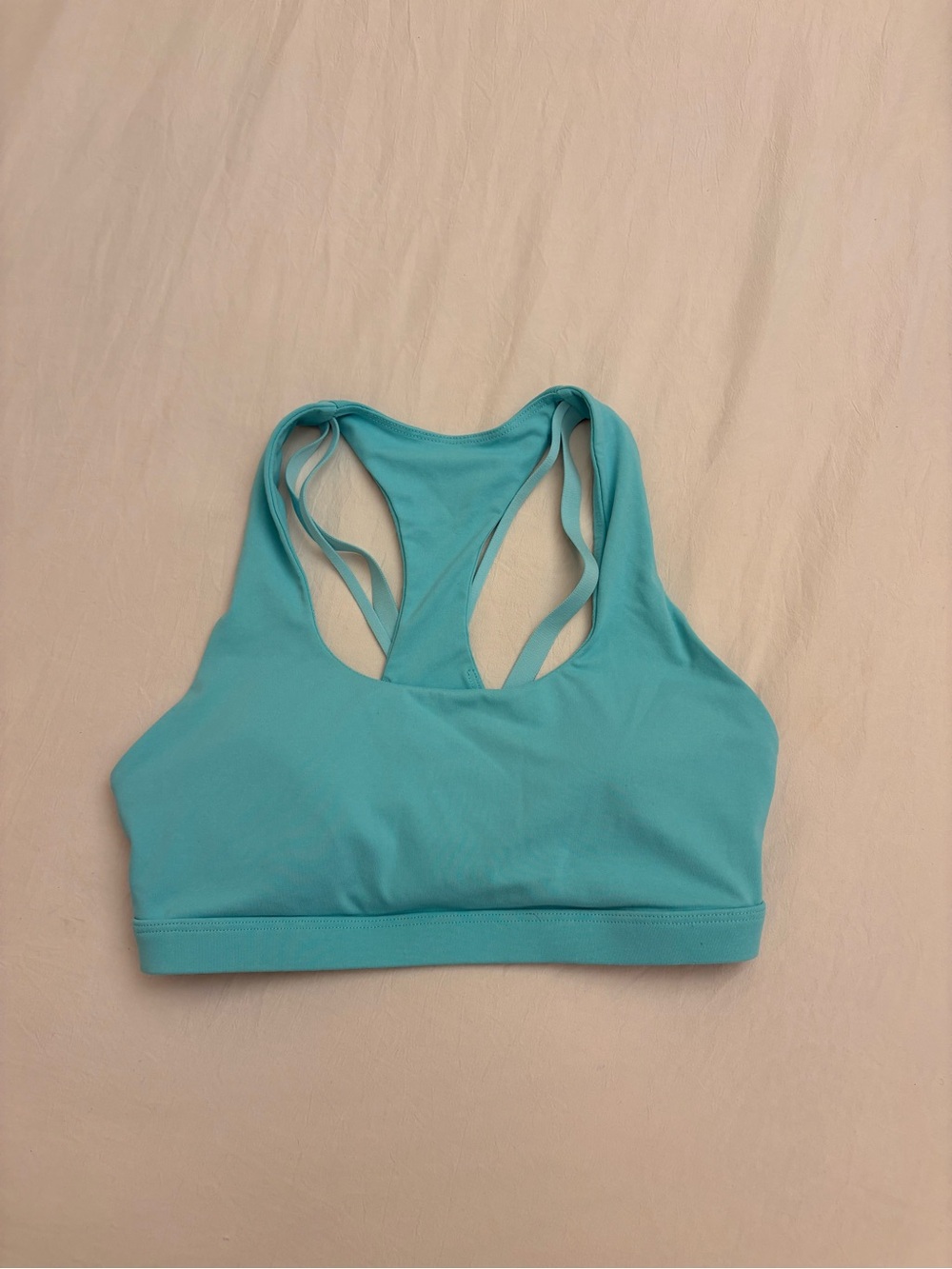 Strappy Blue Fabletics Bra
